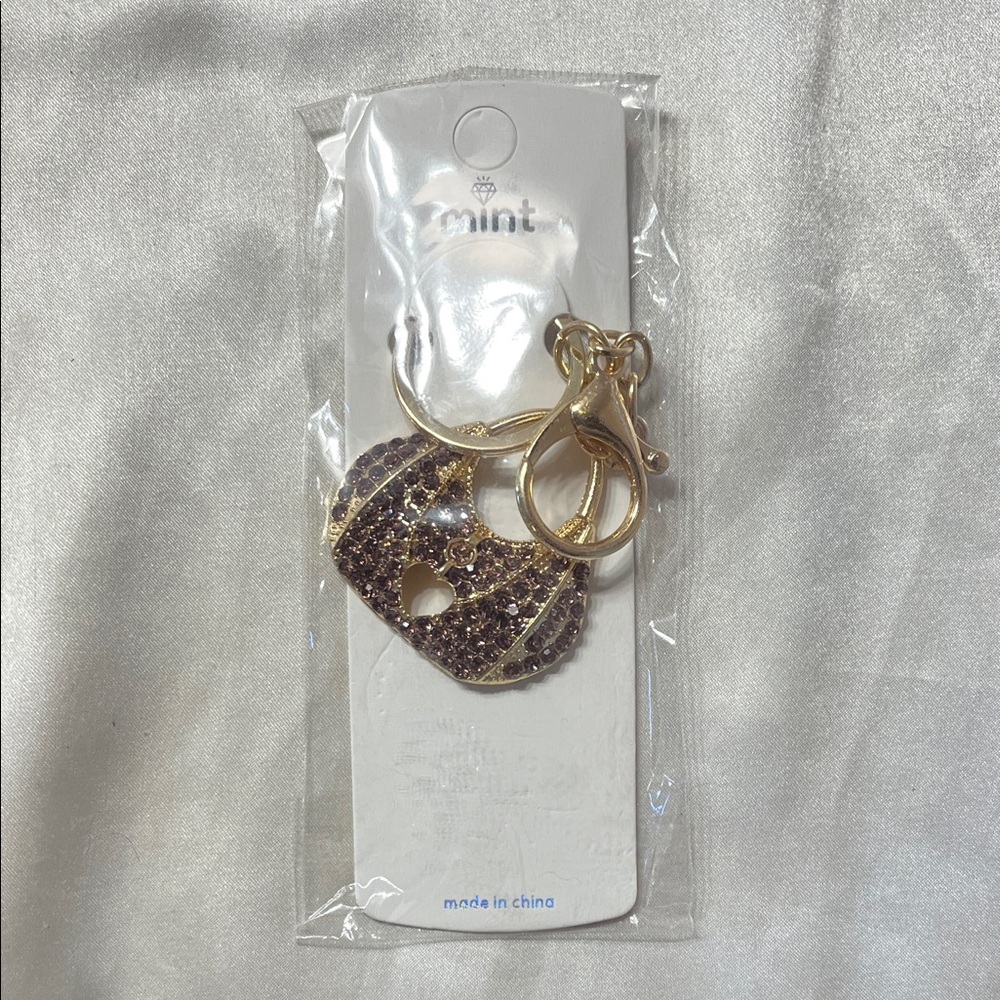Purse bag charm/keychain nwt